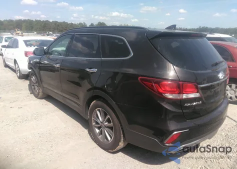 2017 Hyundai Santa Fe Se from USA, damaged, VIN KM8SMDHF9HU176686